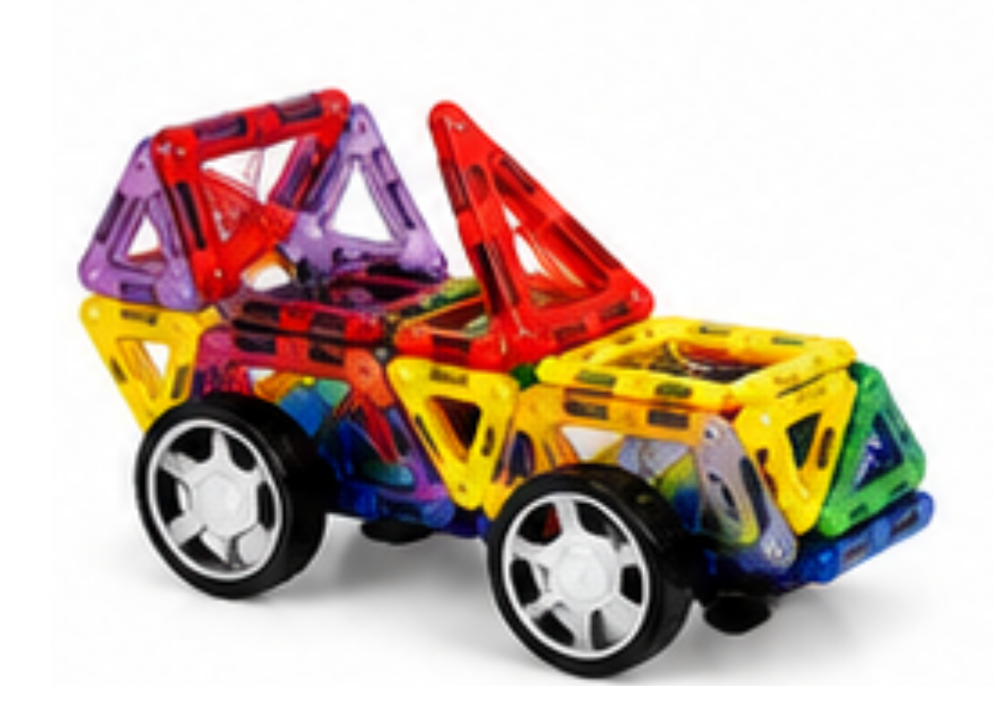 Magnetic Construction Set – 20 Pieces