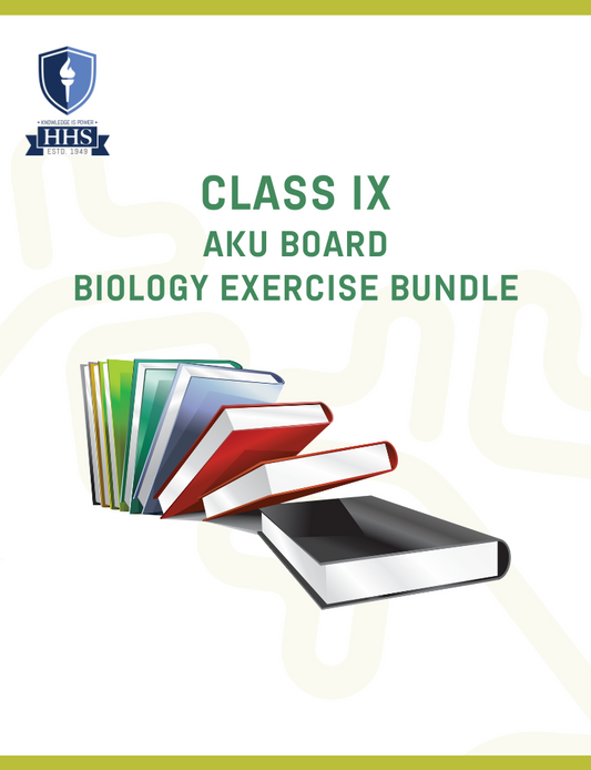 AKU EB Exercise Class IX Biology Bundle 2024-25