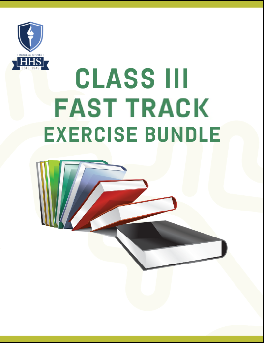 Fast Track Exercise Class III Bundle 2025-26