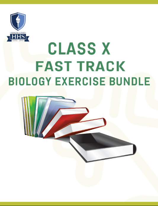 Fast Track Exercise Class X Biology Bundle 2025-26