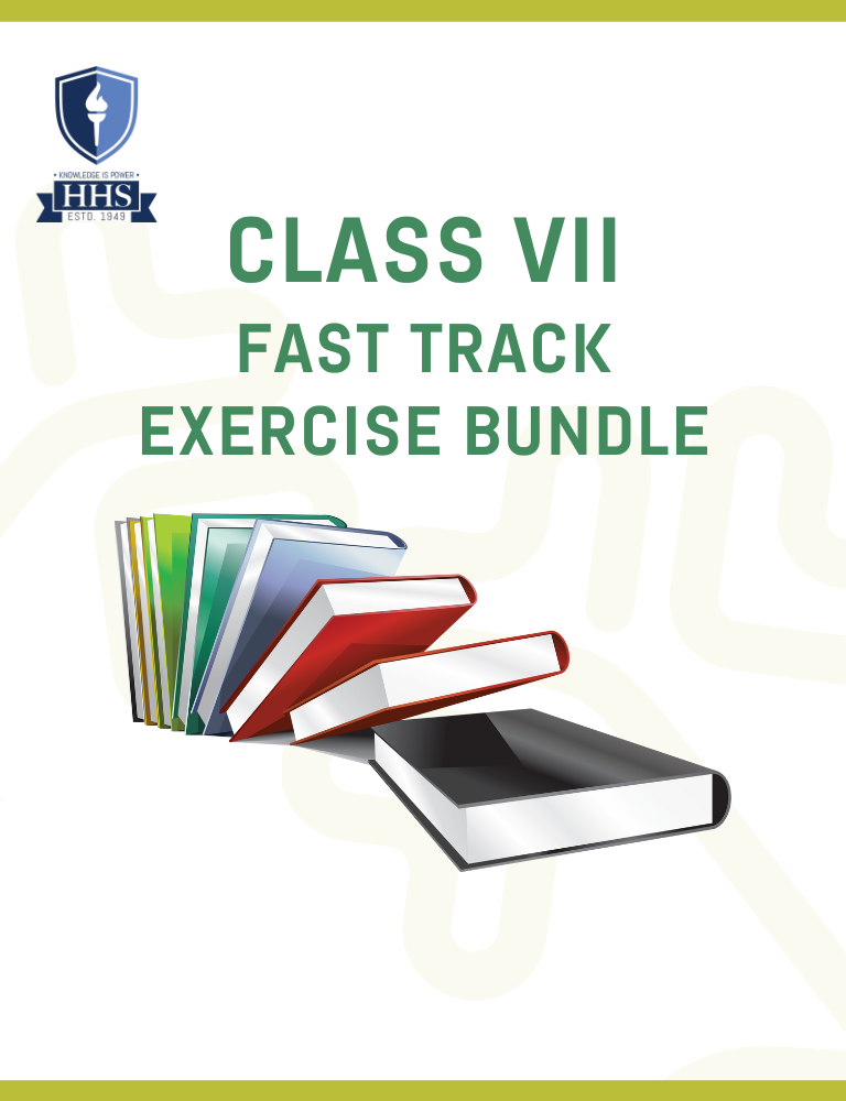 Fast Track Exercise Class VII Bundle 2024-25