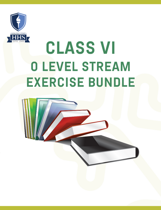 O Level Exercise Class VI Bundle 2024-25
