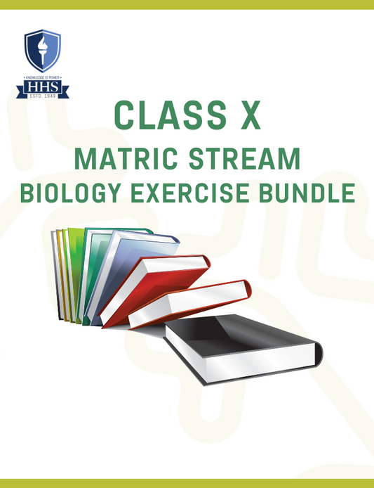 Matric Exercise Class X Biology Bundle 2024-25