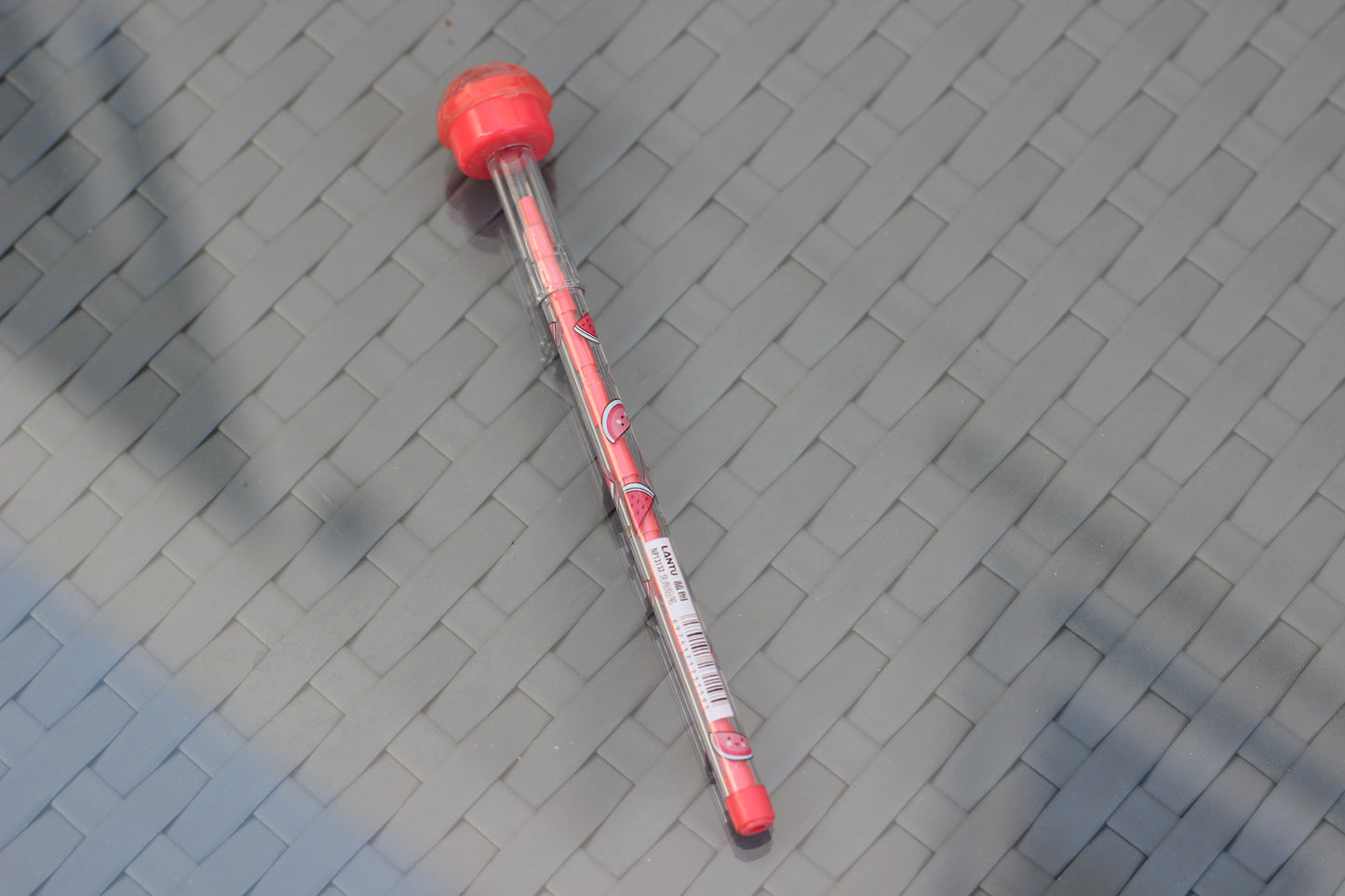 Strawberry bullet pencil