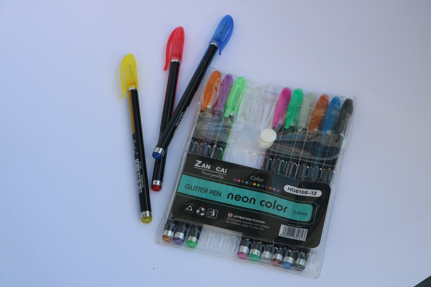 Glitter pen-pack of 12