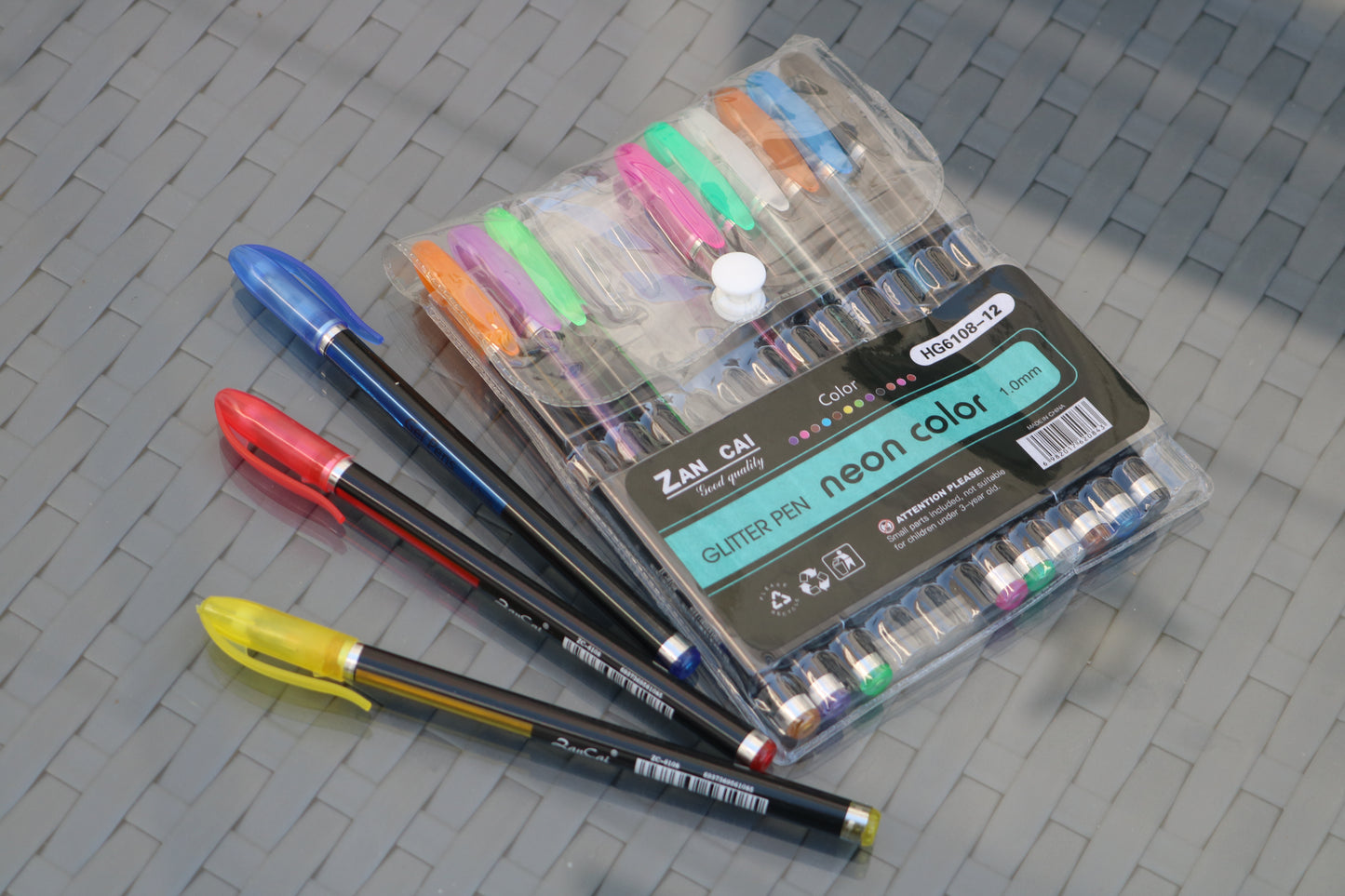 Glitter pen-pack of 12