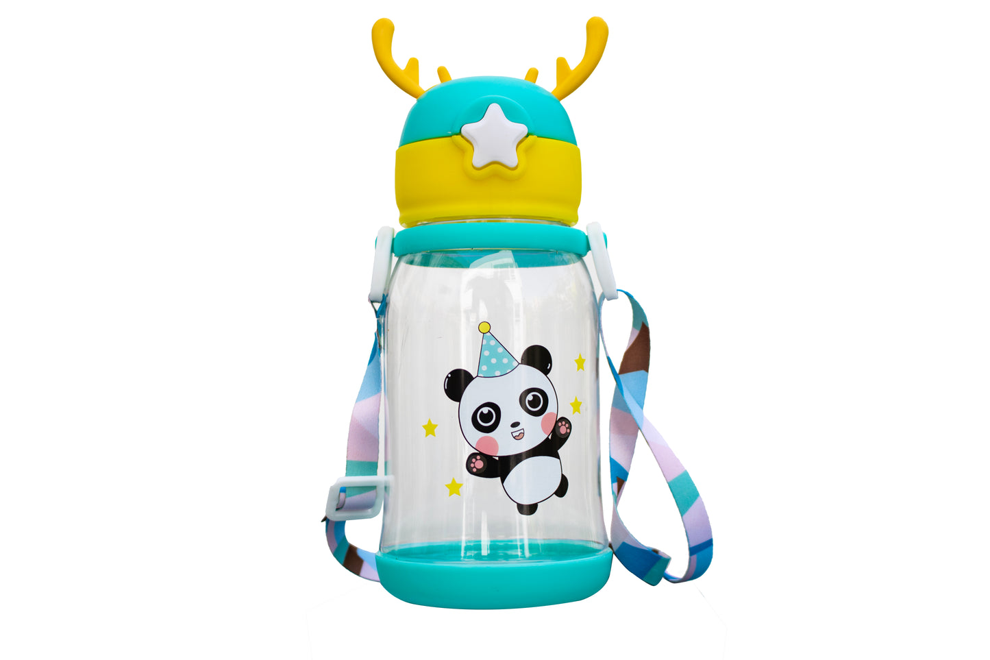 Doodle Deer Sippy Water Bottle