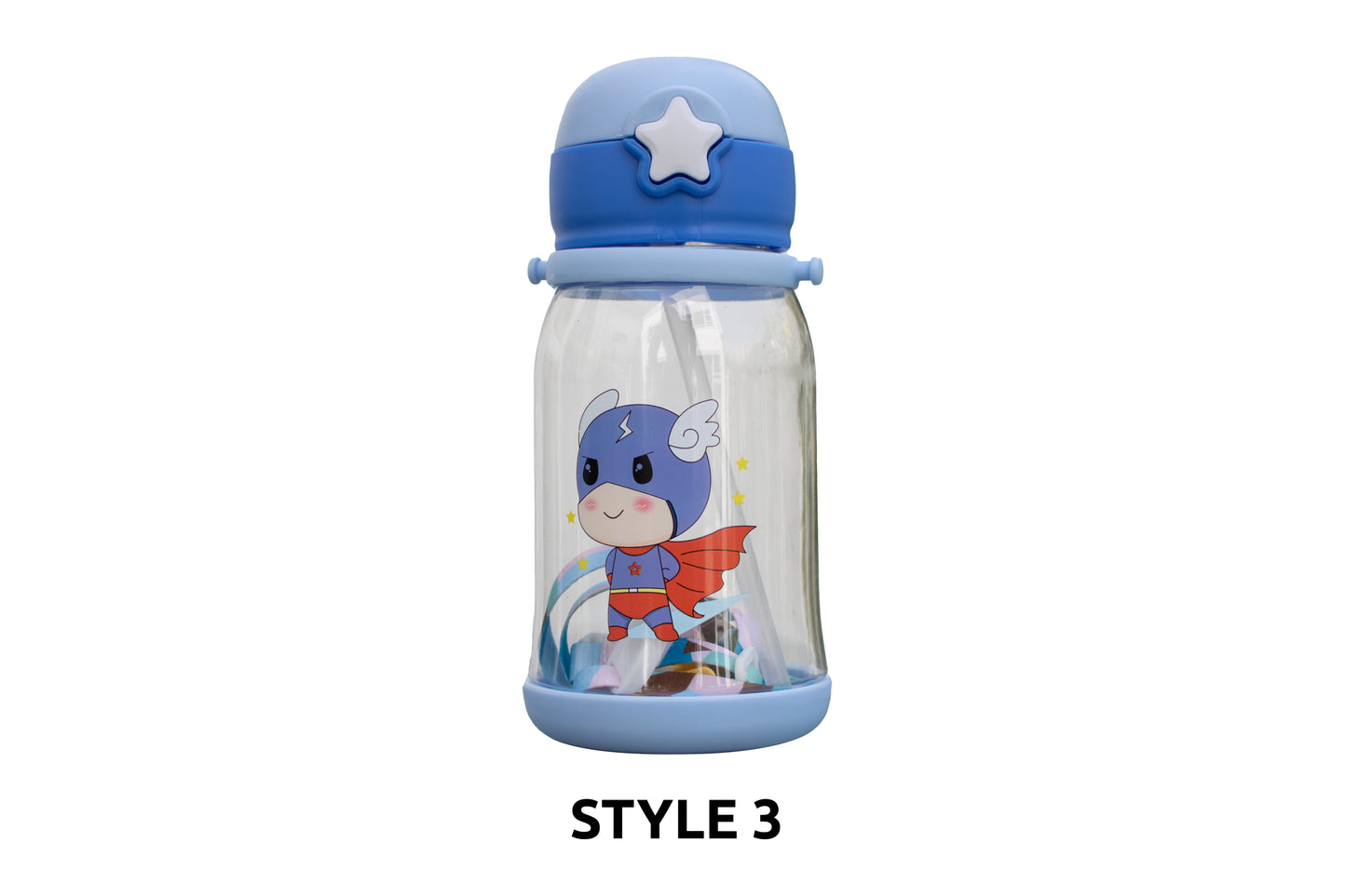 Doodle Deer Sippy Water Bottle