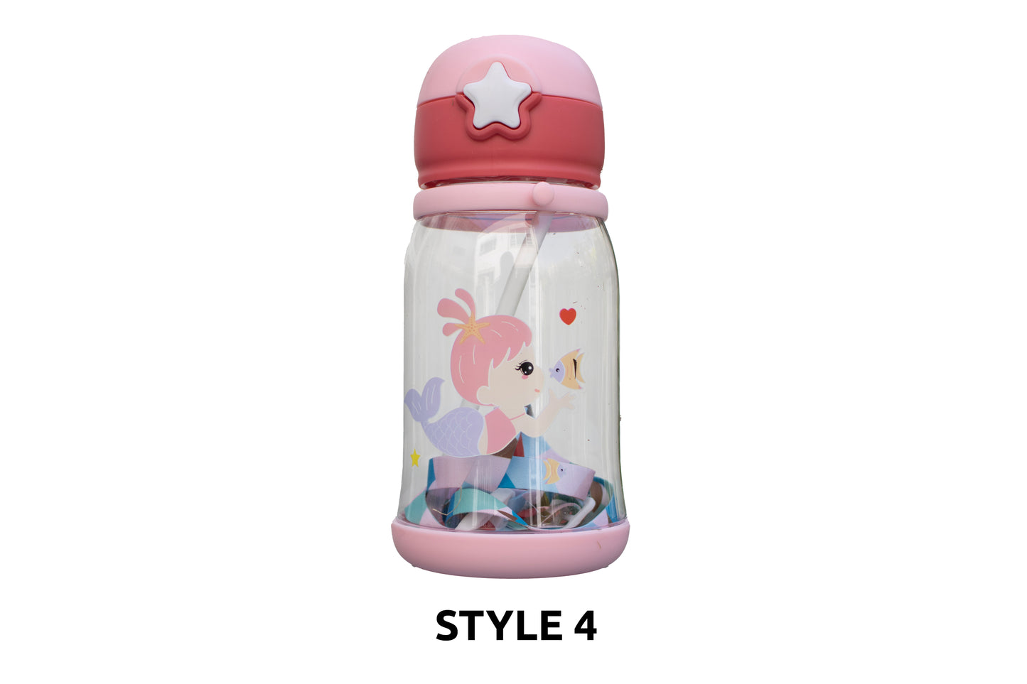 Doodle Deer Sippy Water Bottle