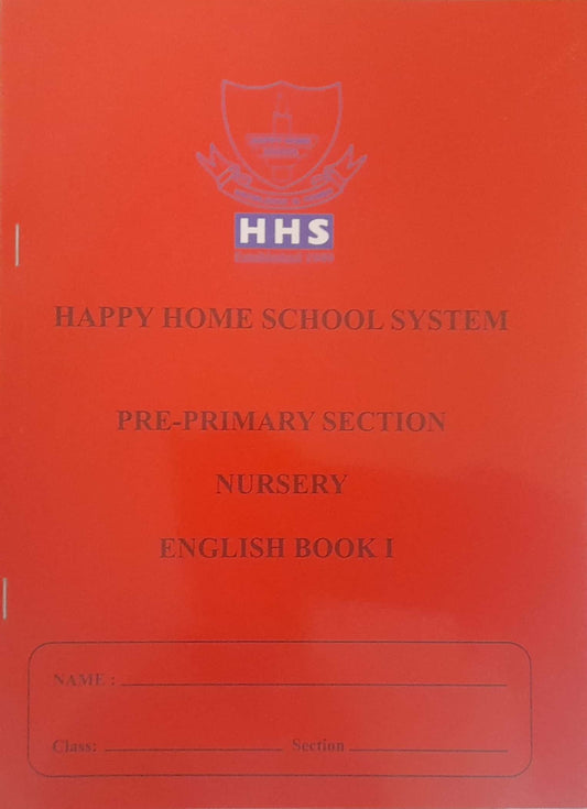 Nursery English Workbook 1st Term