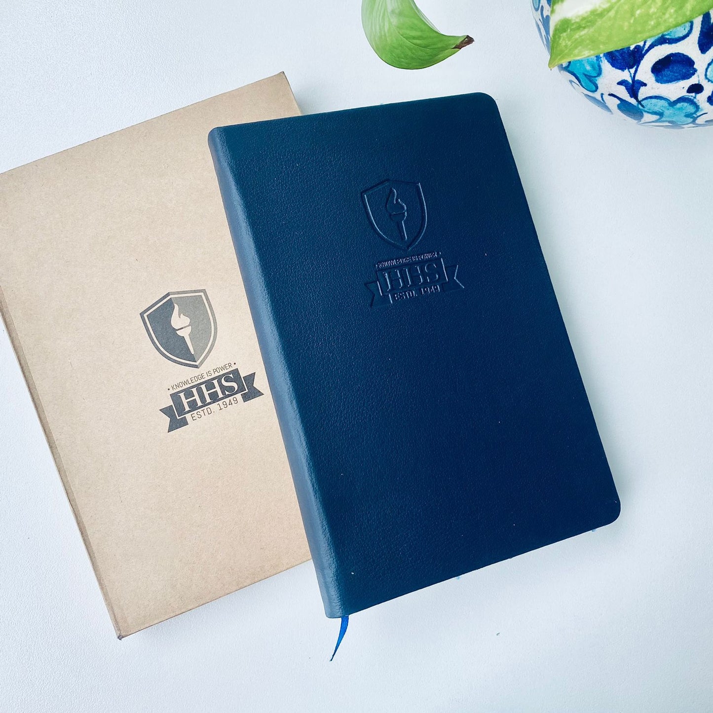 HHS Leather Diary