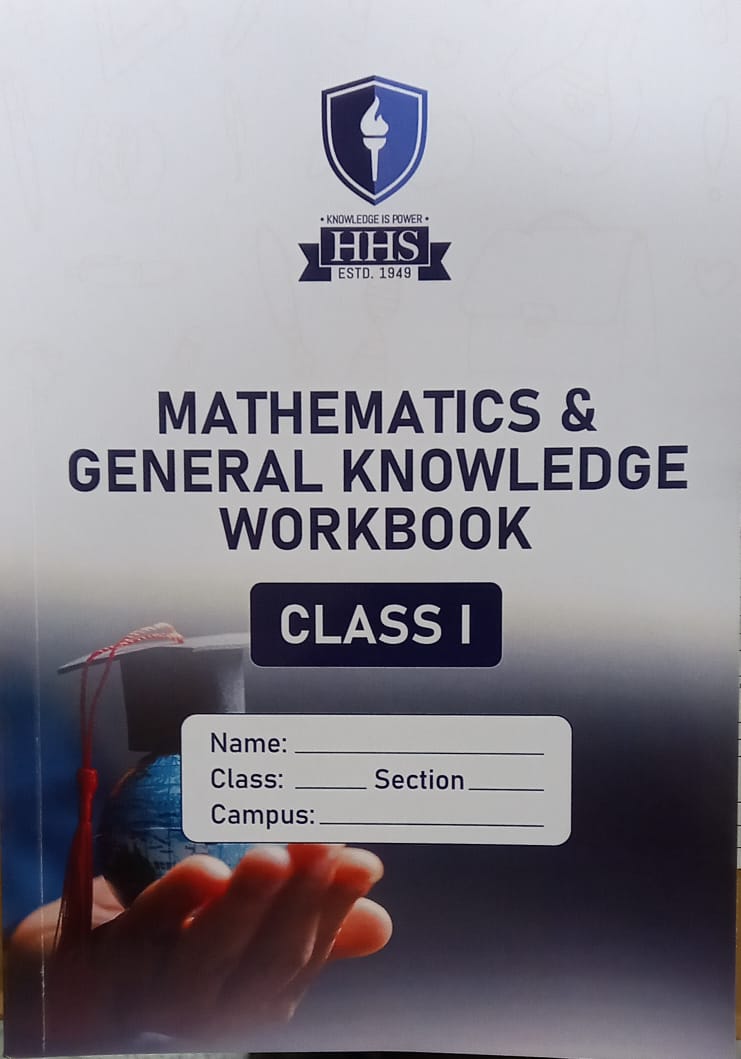 Class I Math and GK Workbook