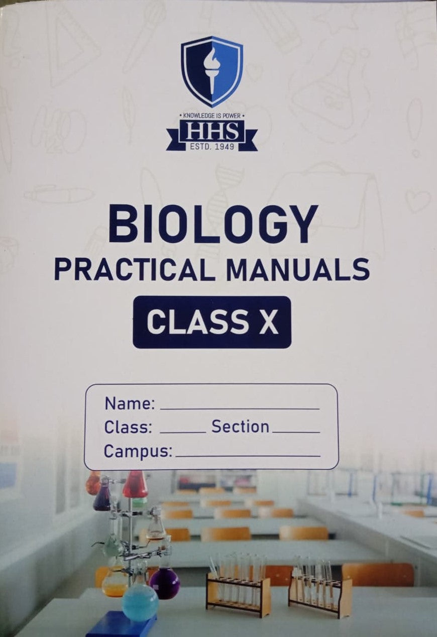 Class X-Matric-Biology Practical Manual