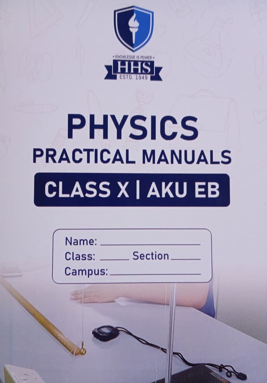AKU Class X Physics Practical Manual