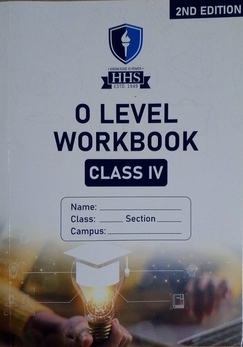 Class IV O Level HHS Workbook for multiple subjects - 2nd Edition