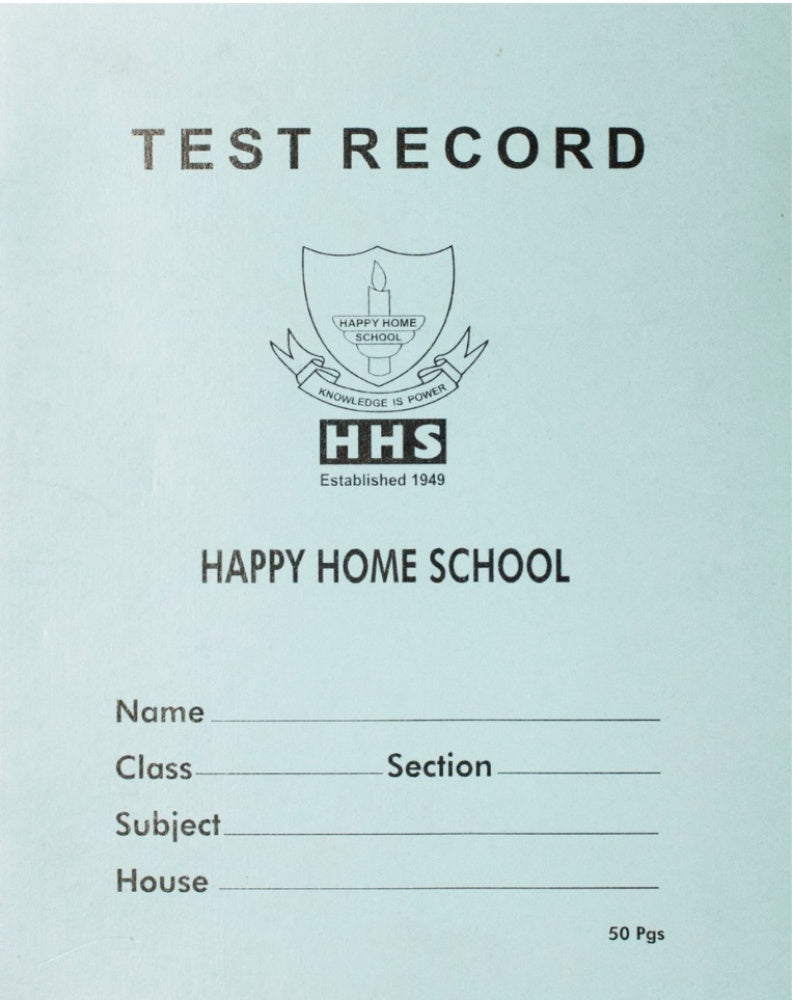 Test Notebook 50 Pages