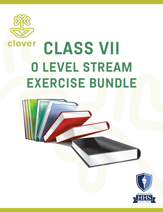 O Level Exercise Class VII Bundle 2023-24
