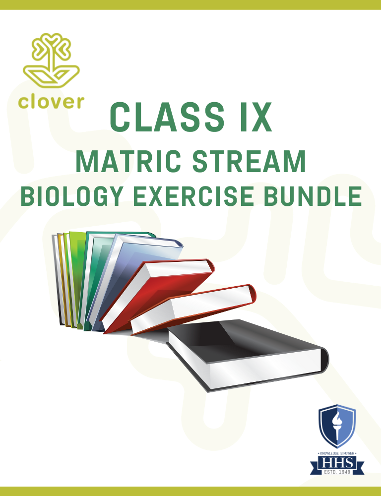 Matric Exercise Class IX Biology Bundle 2023-24