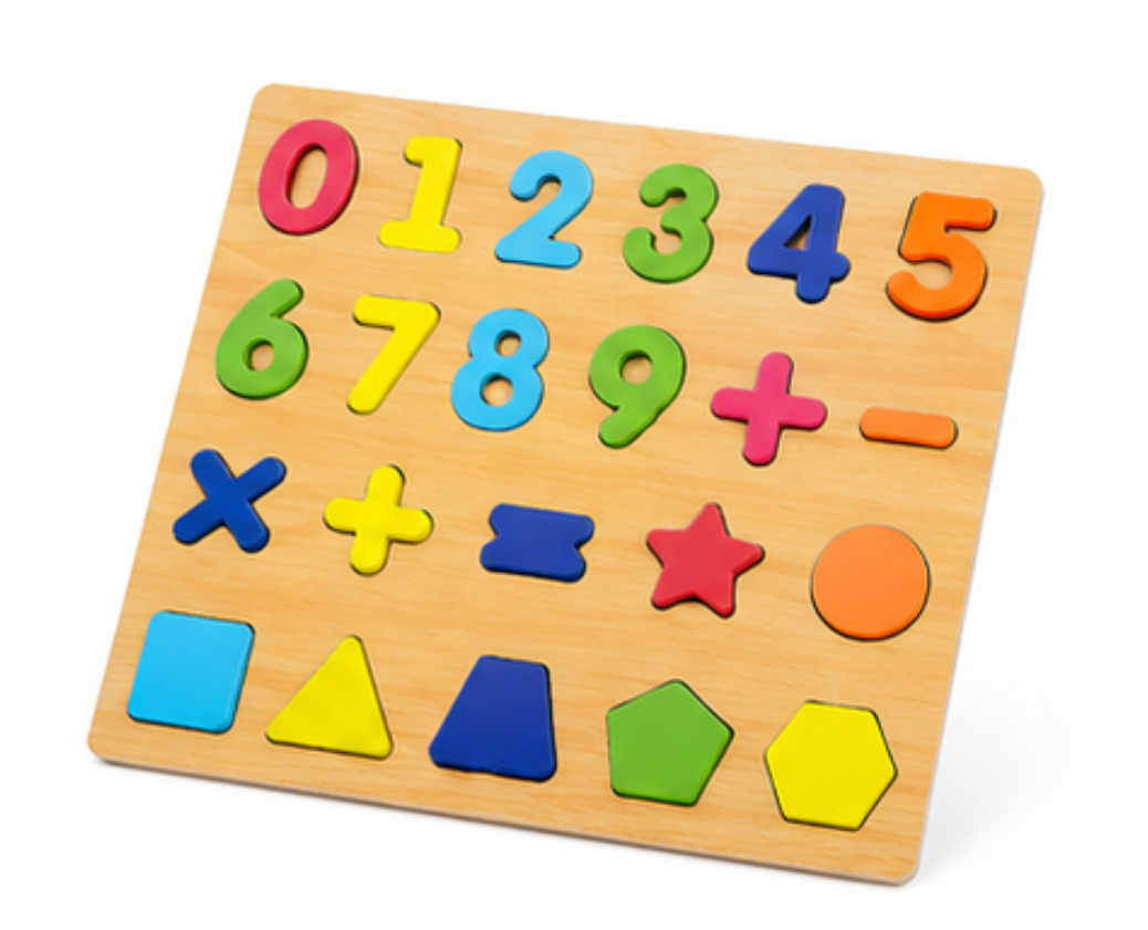 123 Wooden Puzzle