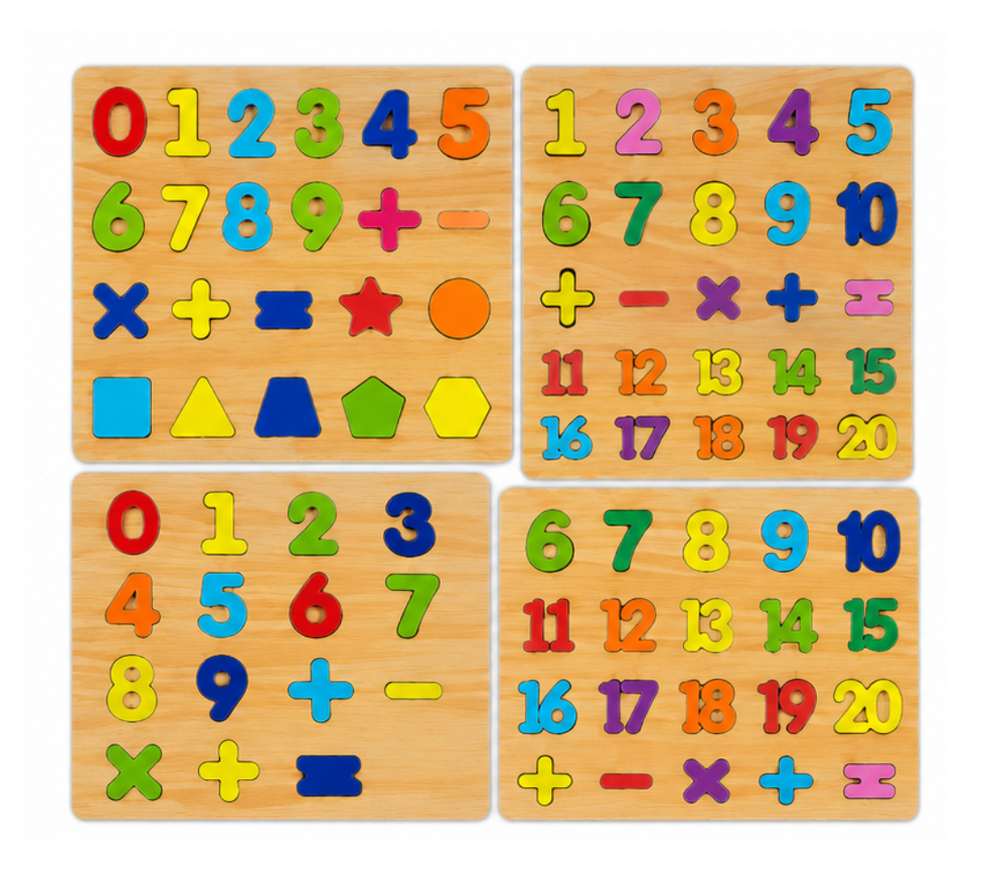 123 Wooden Puzzle