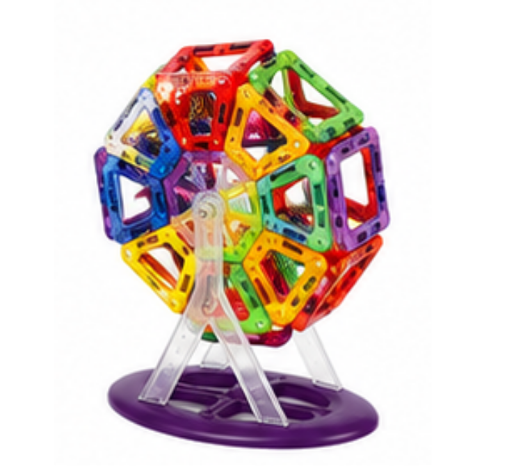 Magnetic Construction Set – 20 Pieces