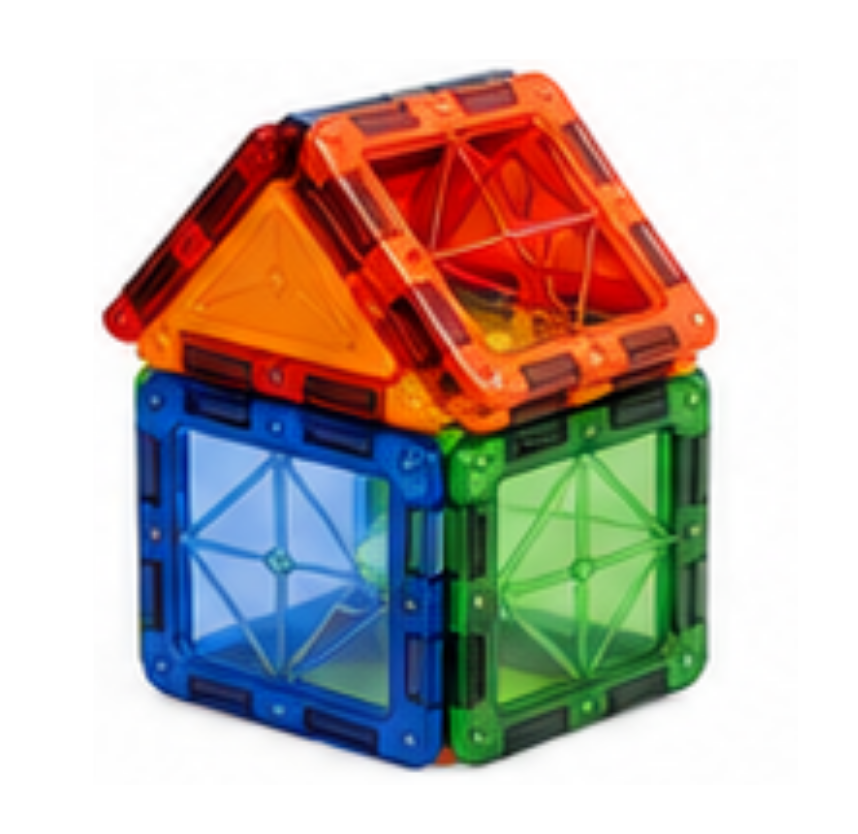 Magnetic Construction Set – 20 Pieces