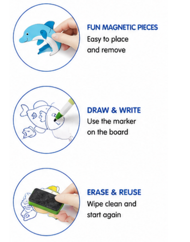 Sketch Magnetic Erasable Pad