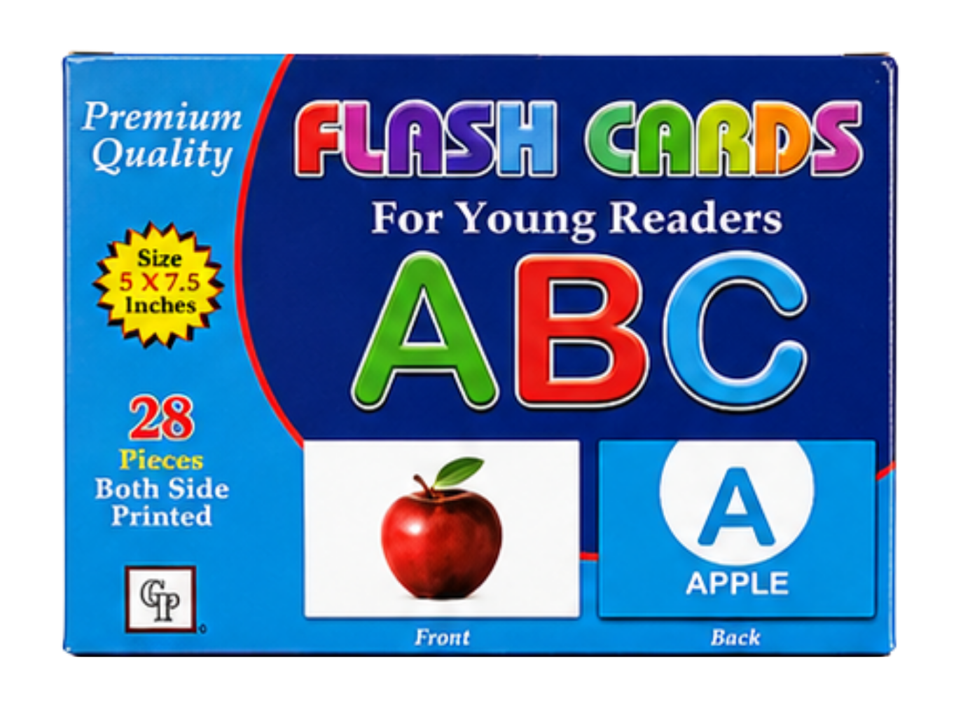 Kids Learning Flash Cards (Pack of 5)