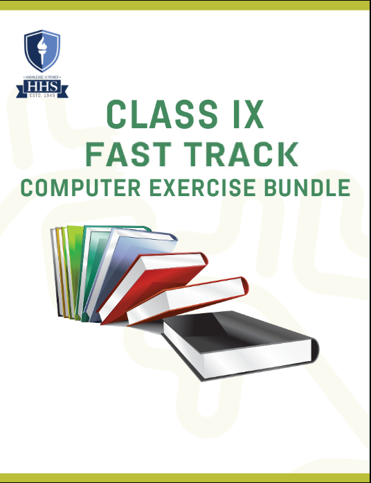 Fast Track Exercise Class IX Computer Bundle 2026-27