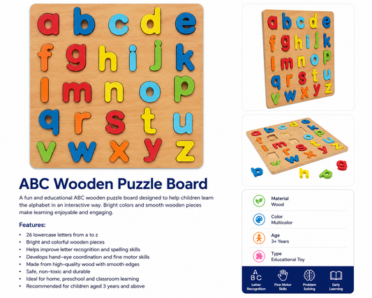 ABC Wooden Puzzle