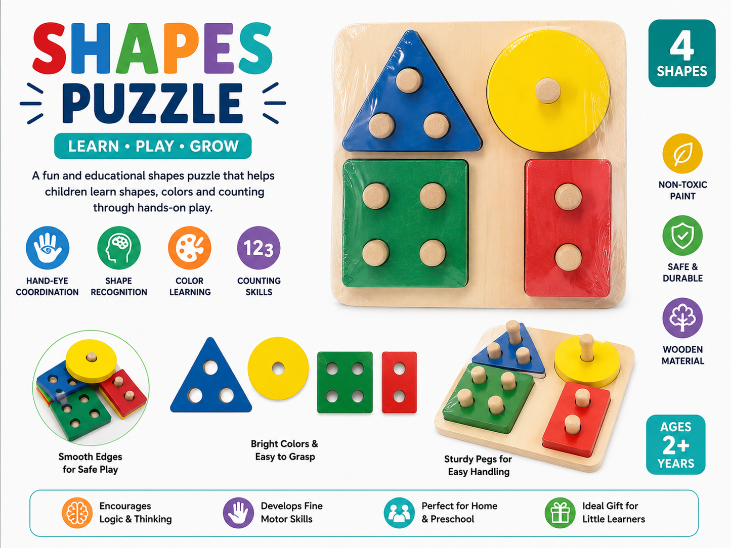 Shapes Puzzle Board