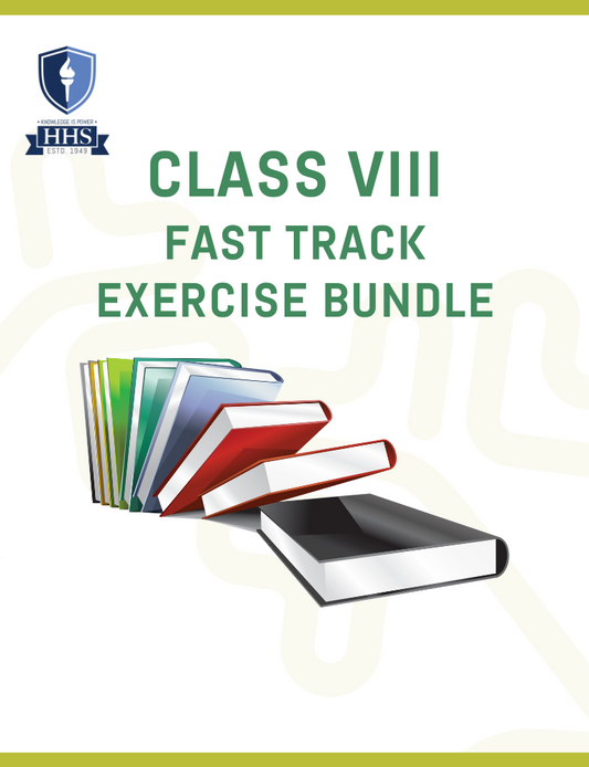 Fast Track Exercise Class VIII Bundle 2025-26