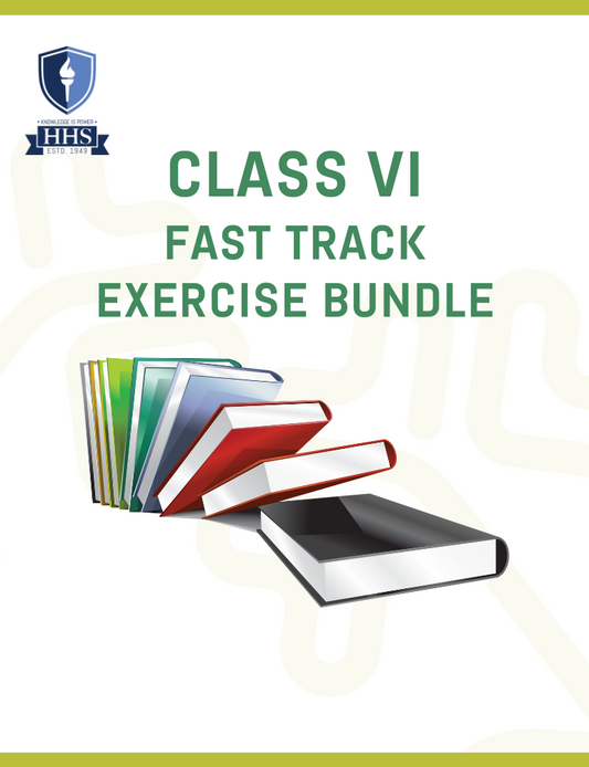 Fast Track Exercise Class VI Bundle 2025-26