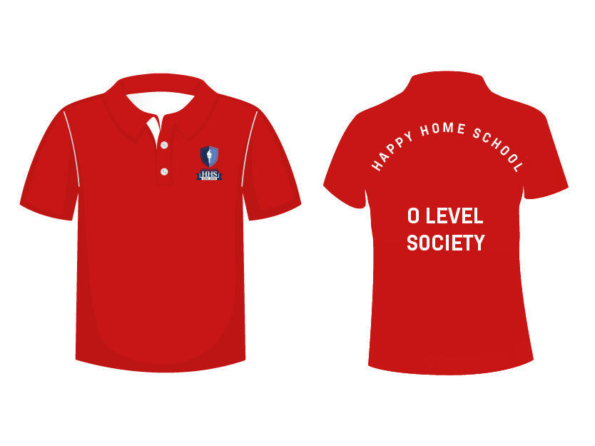 HHS Sport T Shirt - Red Color Size 14