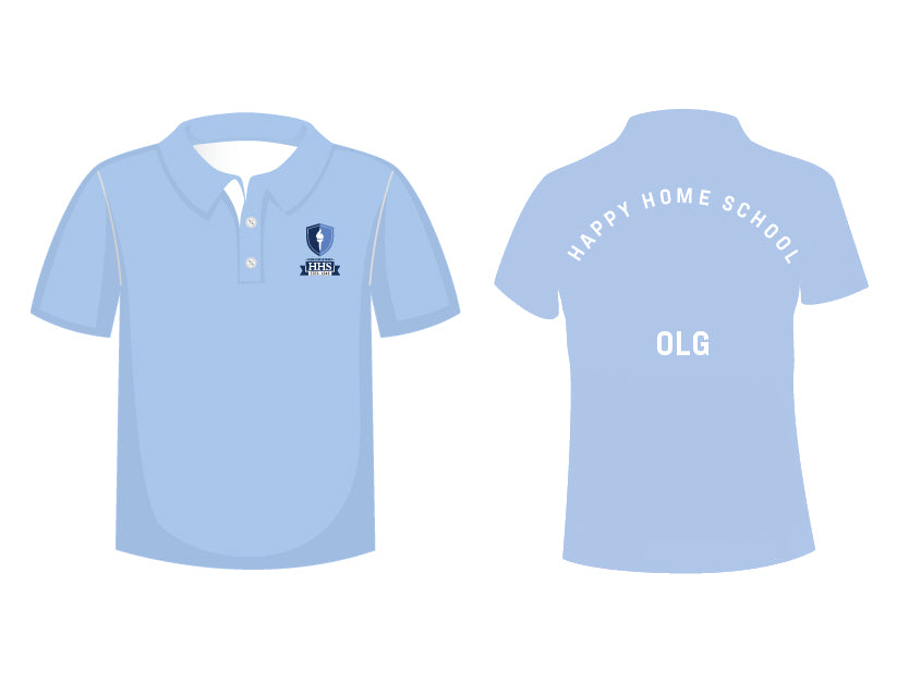 HHS Sport T Shirt - Sky Blue Color Size 16