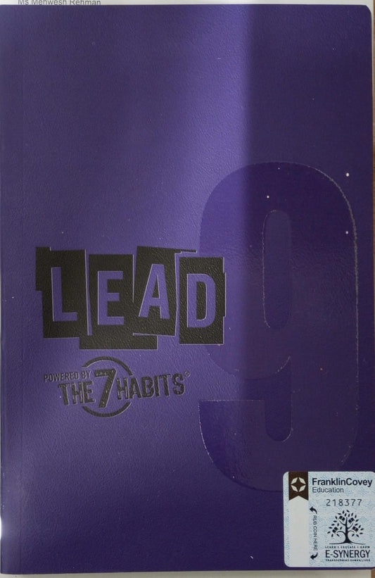 Lead 9 Powered by the 7 Habits