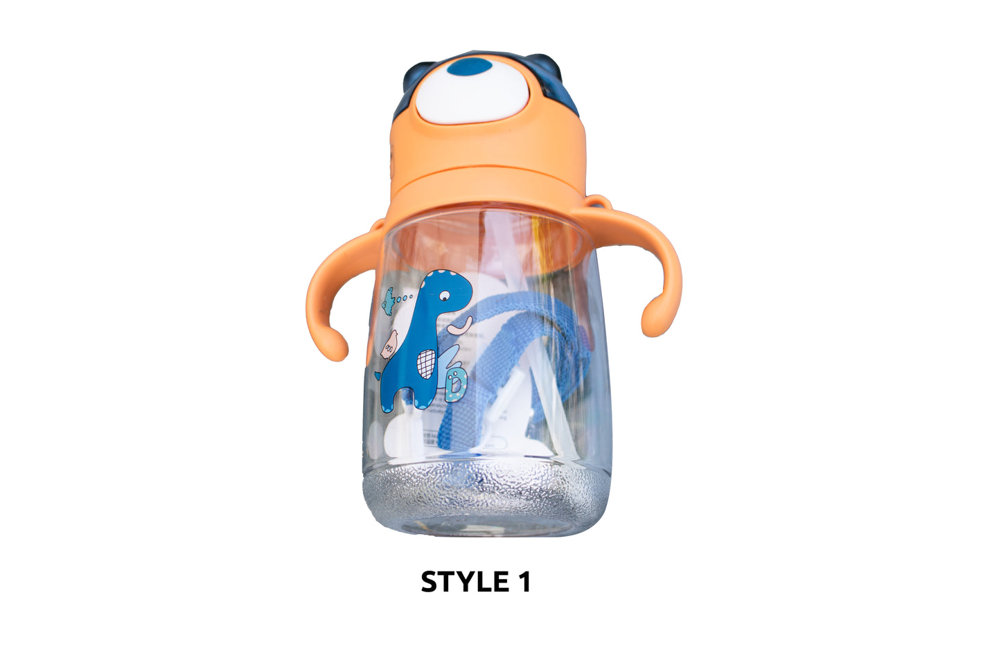 Cute Doodle Bear Water Bottle For Kids