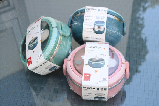 Round Bite Lunch Box For Kids
