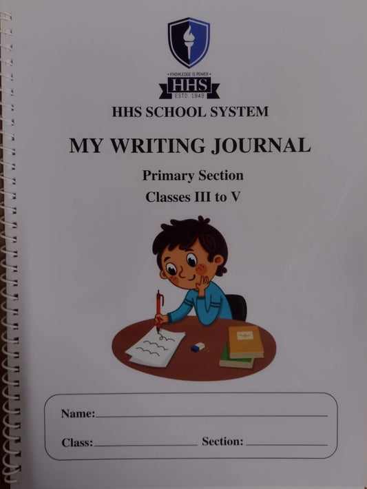 My Writing Journal English Class III-V