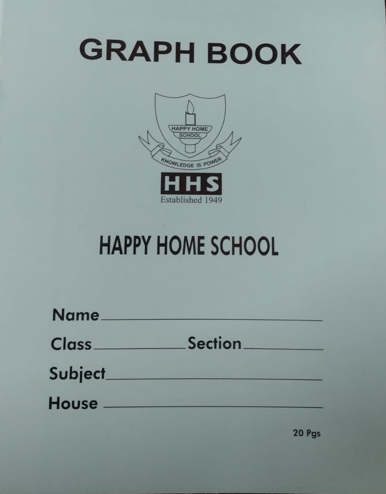 HHS Graph Book 1 Inch - 20 Pages