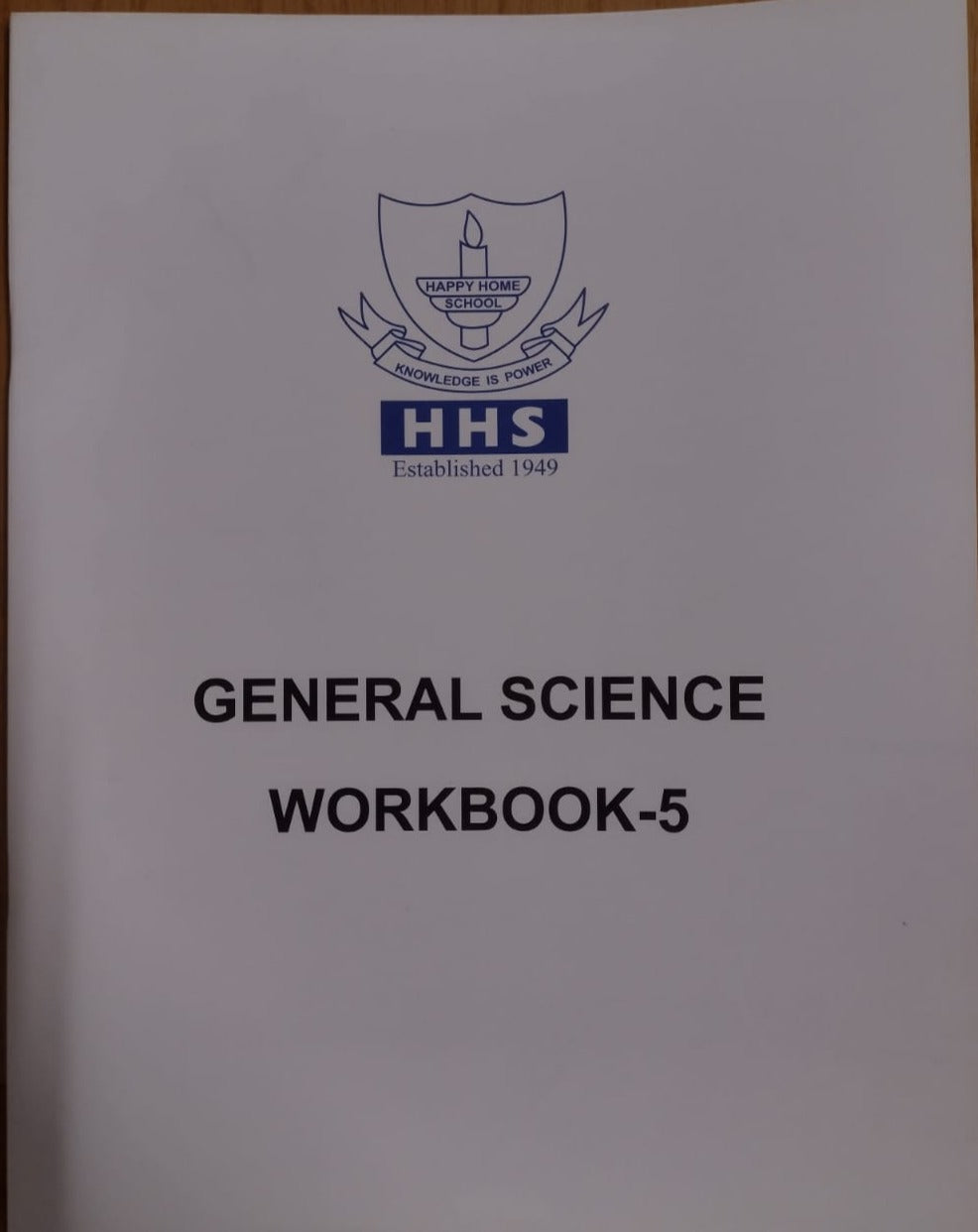 Class V General Science Workbook