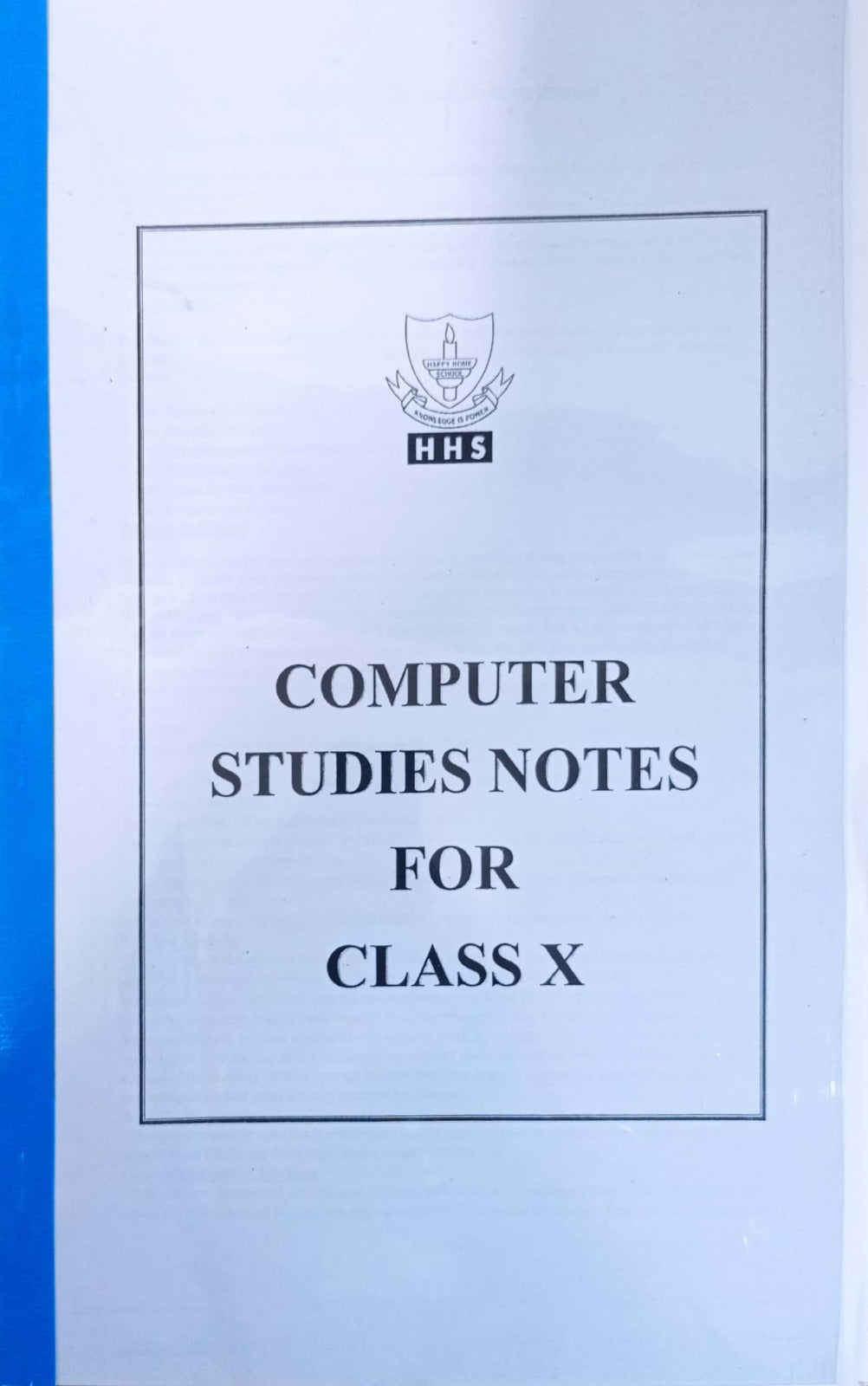 Matric X Computer Notes – Clover
