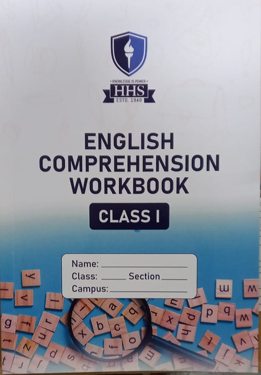 Class I English Comprehension Workbook