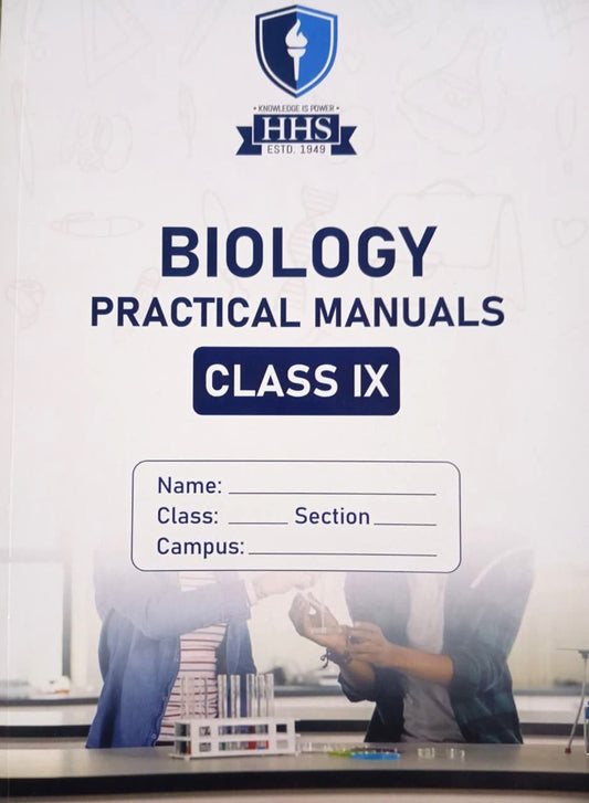 Class IX-Matric-Biology Practical Manual