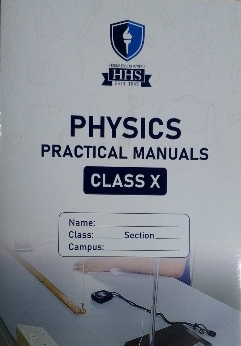 Class X-Matric-Physics Practical Manual