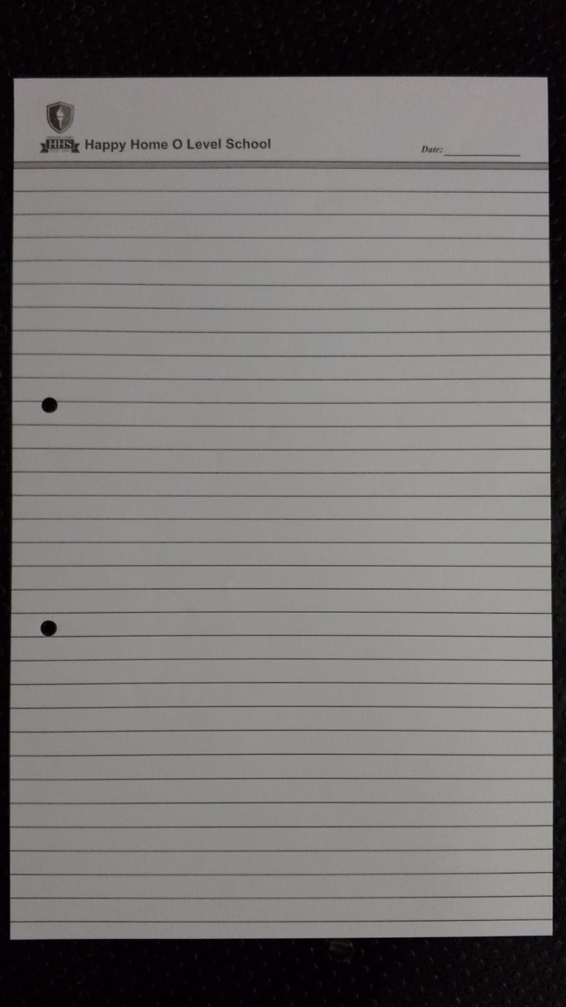 Foolscap Sheets (Pack of 70 Sheets)