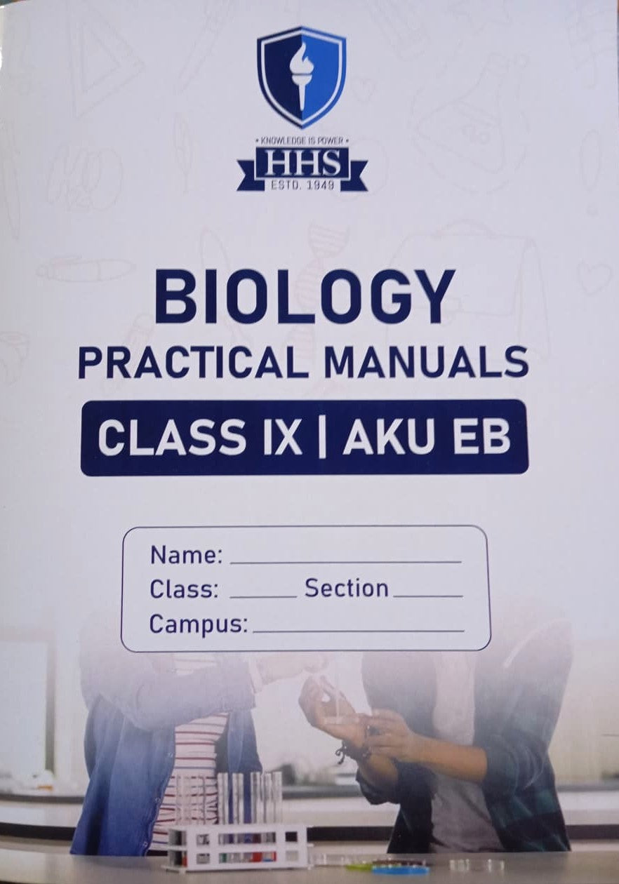 AKU Class IX Biology Practical Manual