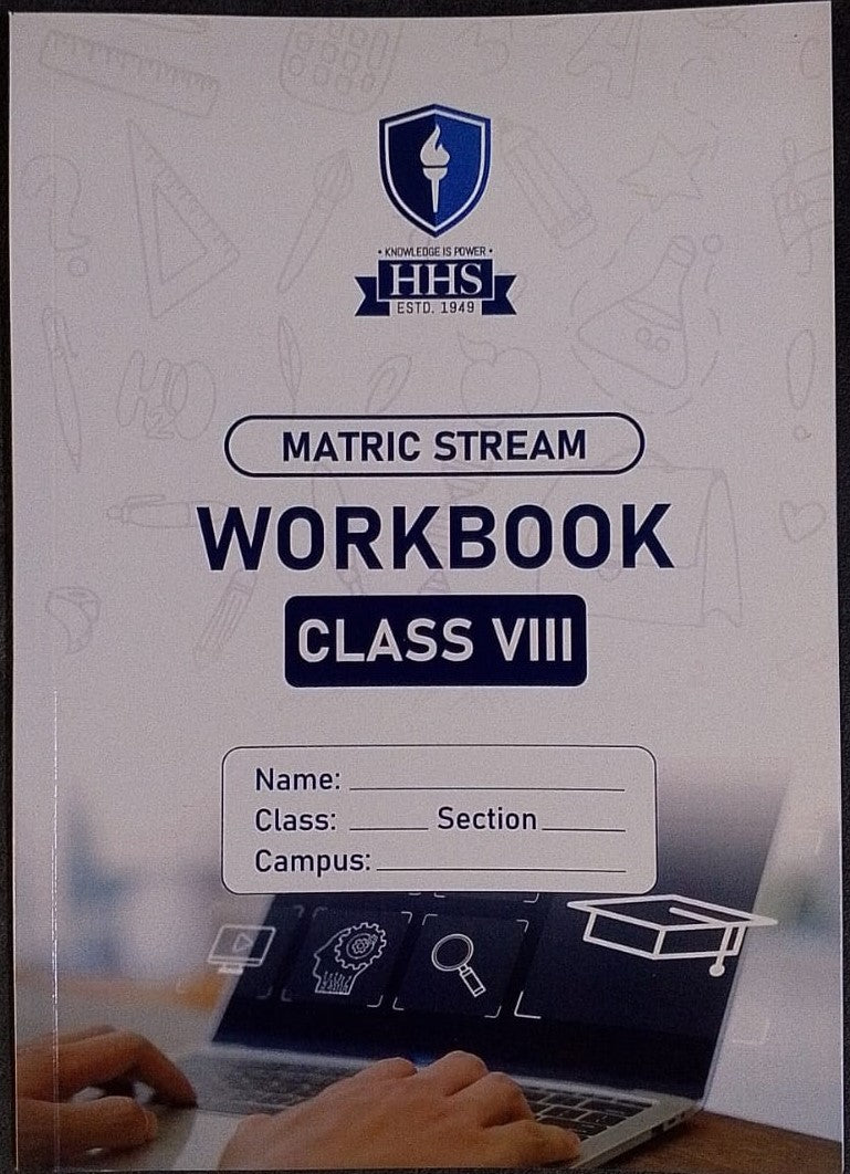 Class VIII Matric HHS Workbook for Multiple Subjects