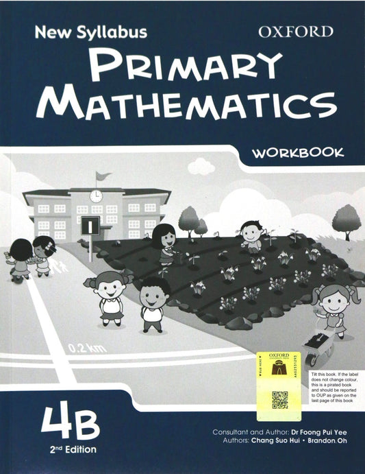 Primary Mathematics 4B Workbook